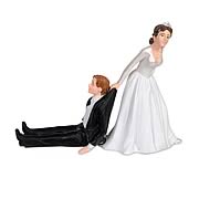 Reluctant Groom Cake Topper Figures
